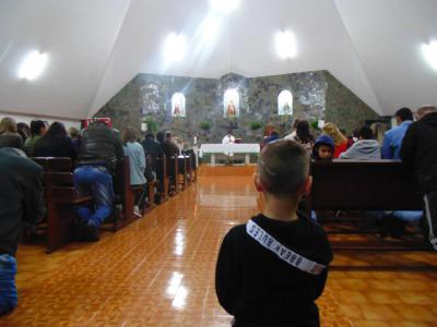 Aconteceu na noite desta sexta (05/08) o encerramento do Tríduo em louvor ao Bom Jesus em Campo Mendes